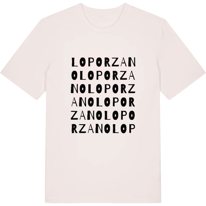 Loporzano ordlek t-shirt – t-shirt från PinShirt