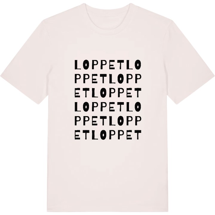 Loppet ordlek t-shirt – t-shirt från PinShirt