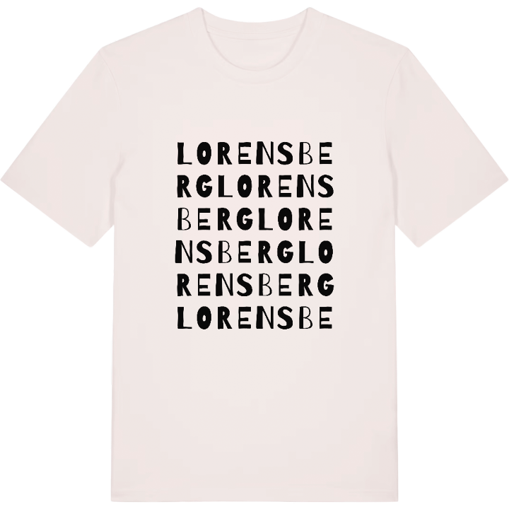 Lorensberg ordlek t-shirt – t-shirt från PinShirt