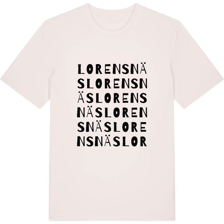 Lorensnäs ordlek t-shirt – t-shirt från PinShirt
