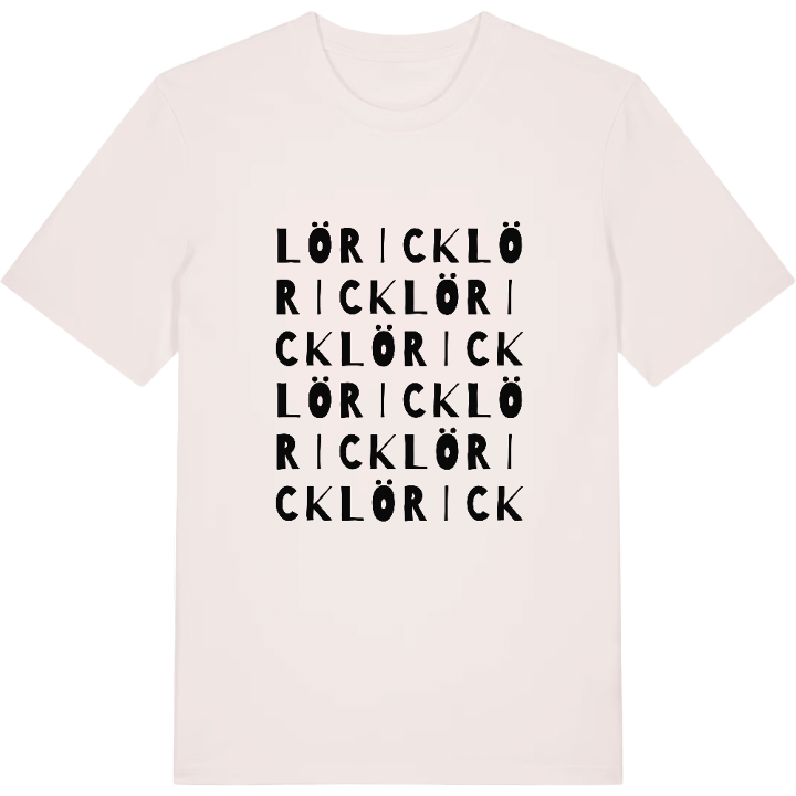 Lörick ordlek t-shirt – t-shirt från PinShirt