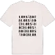 Lorsänden ordlek t-shirt