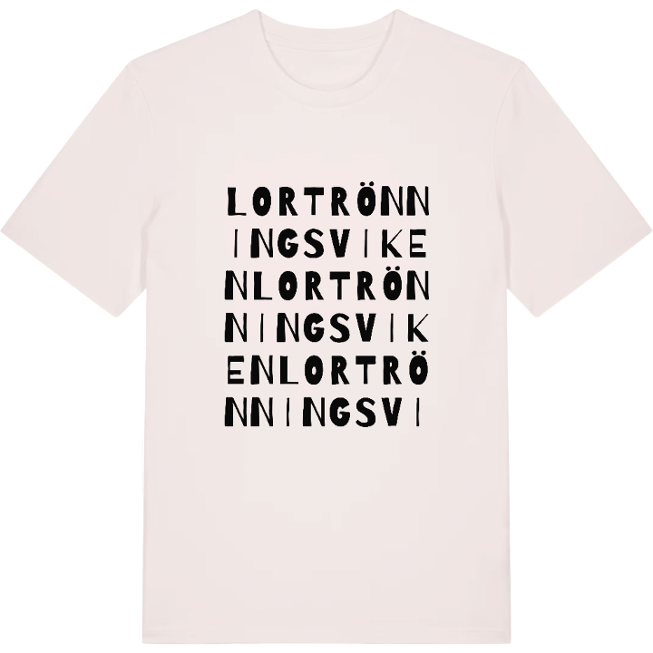 Lortrönningsviken ordlek t-shirt – t-shirt från PinShirt