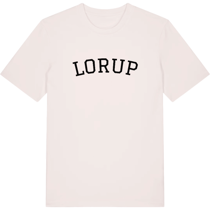 Lorup böjd t-shirt – t-shirt från PinShirt
