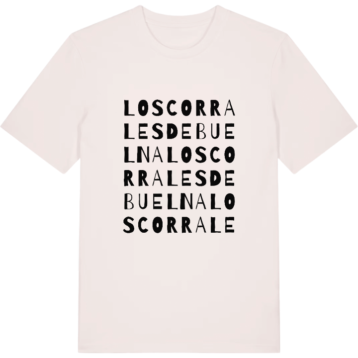 Los Corrales de Buelna ordlek t-shirt – t-shirt från PinShirt