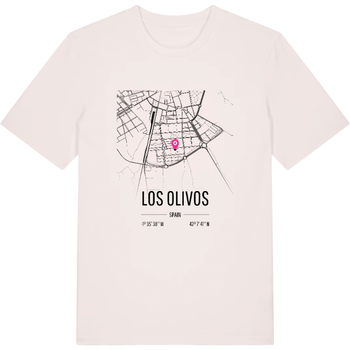 Los Olivos karta t-shirt – t-shirt från PinShirt