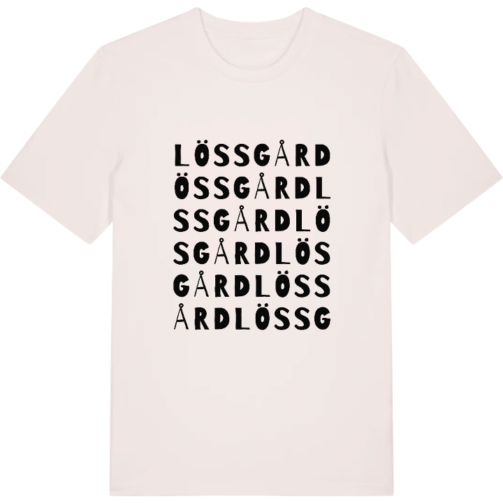 Lössgård ordlek t-shirt – t-shirt från PinShirt
