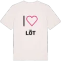 Jag älskar Löt t-shirt stort tryck