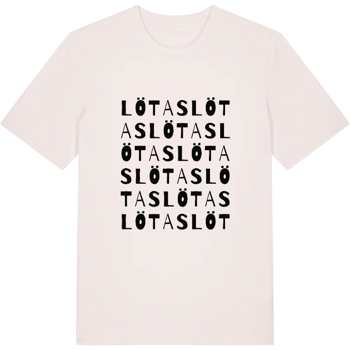 Lötas ordlek t-shirt – t-shirt från PinShirt
