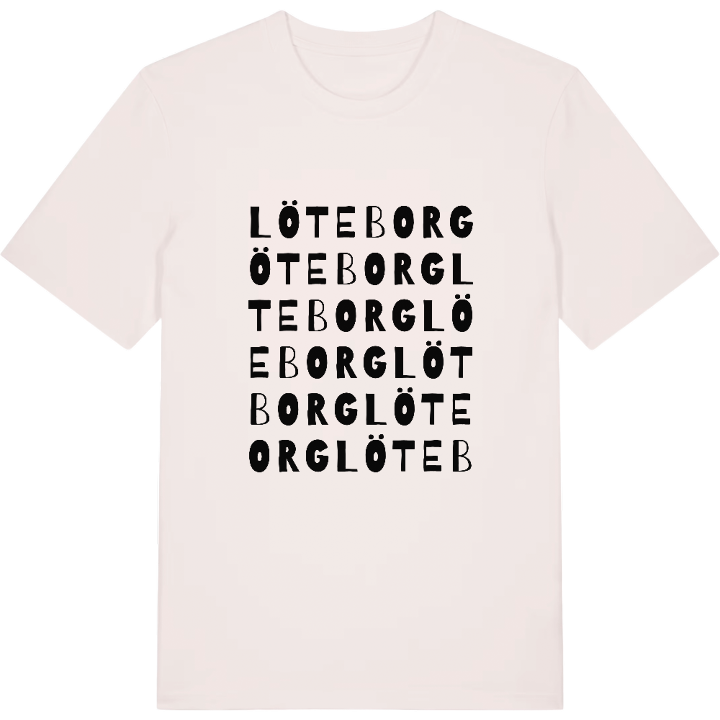 Löteborg ordlek t-shirt – t-shirt från PinShirt