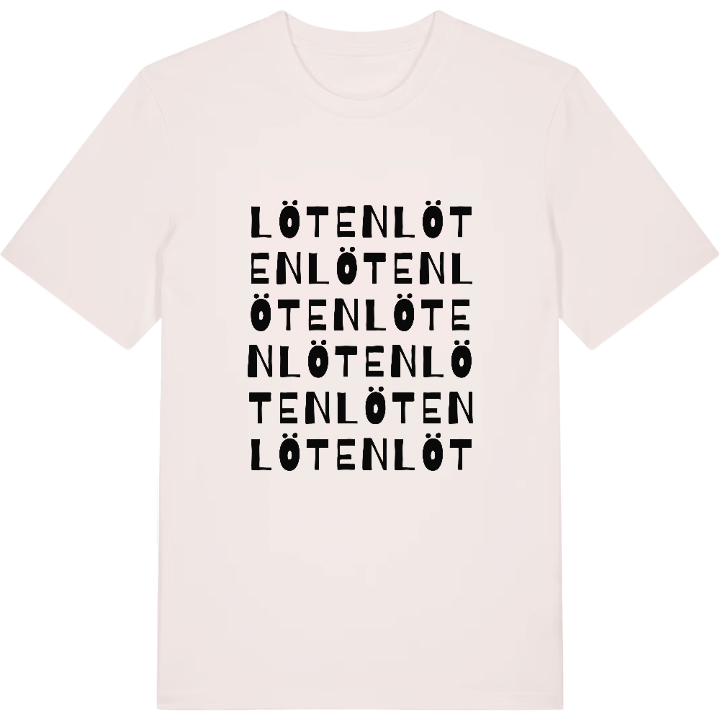 Löten ordlek t-shirt – t-shirt från PinShirt