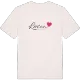 Löten hjärta t-shirt