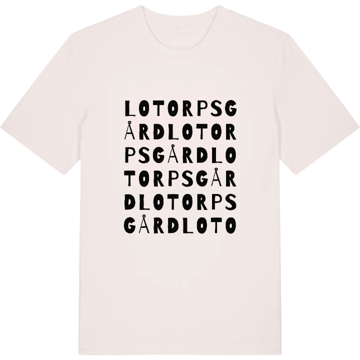 Lotorps gård ordlek t-shirt – t-shirt från PinShirt
