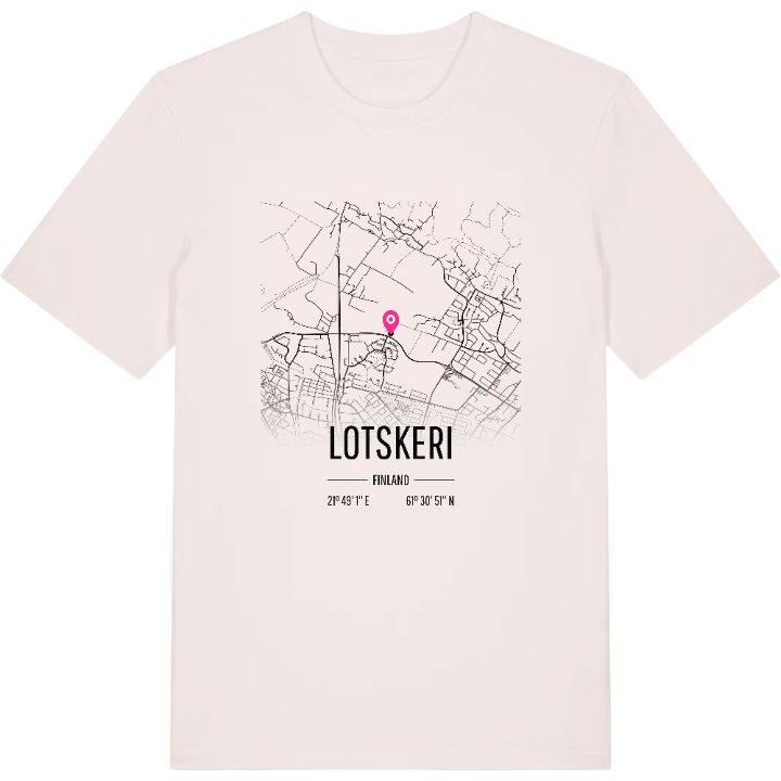 Lotskeri karta t-shirt – t-shirt från PinShirt