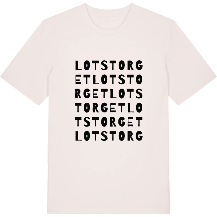 Lotstorget ordlek t-shirt – t-shirt från PinShirt