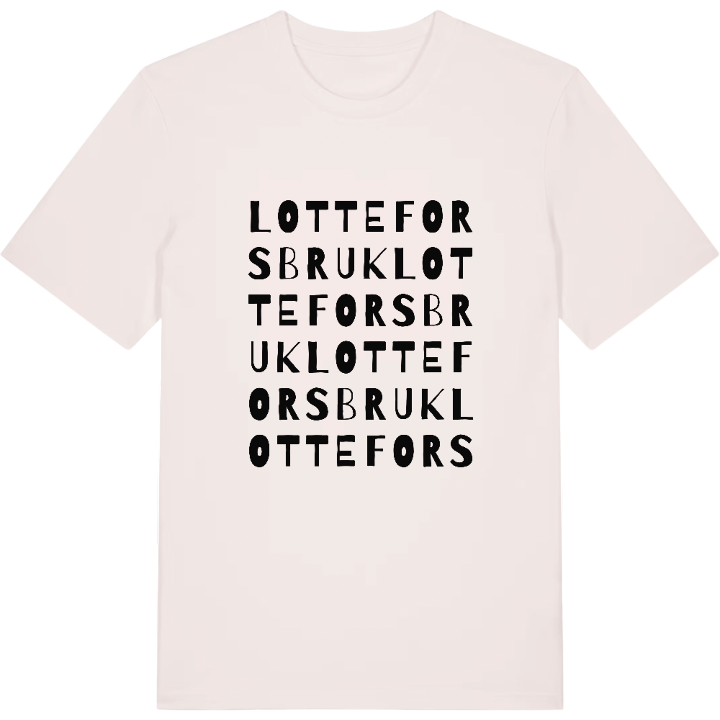 Lottefors bruk ordlek t-shirt – t-shirt från PinShirt