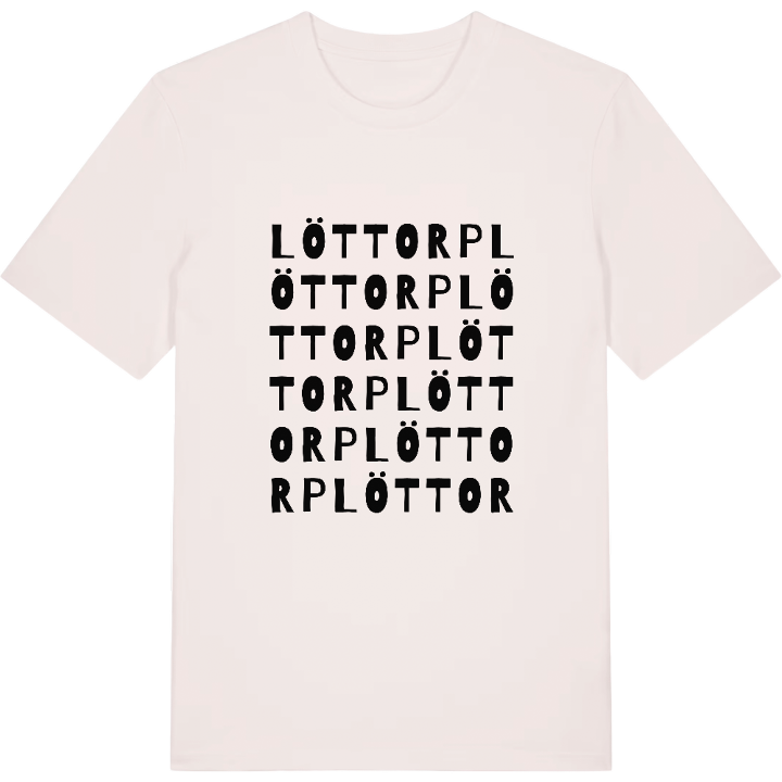 Löttorp ordlek t-shirt – t-shirt från PinShirt
