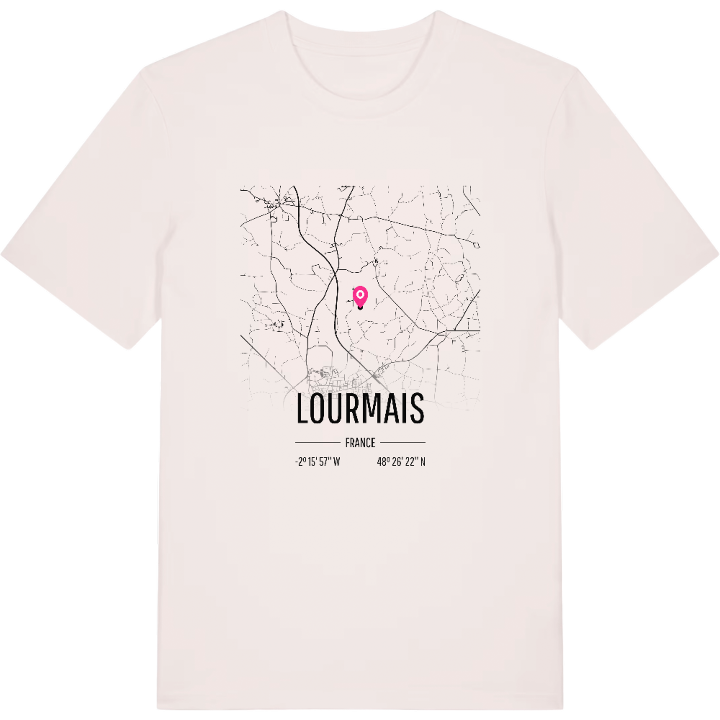 Lourmais karta t-shirt – t-shirt från PinShirt