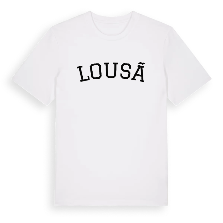Lousã böjd t-shirt – t-shirt från PinShirt