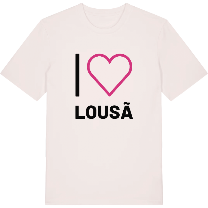Jag älskar Lousã t-shirt stort tryck – t-shirt från PinShirt