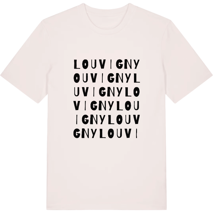 Louvigny ordlek t-shirt – t-shirt från PinShirt