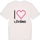 Jag älskar Löväng t-shirt stort tryck