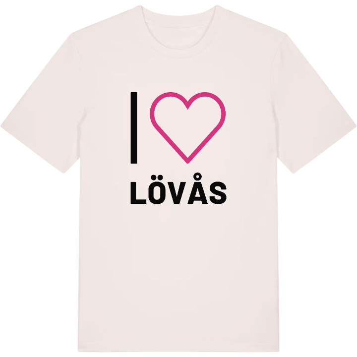 Jag älskar Lövås t-shirt stort tryck – t-shirt från PinShirt