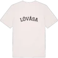 Lövåsa böjd t-shirt