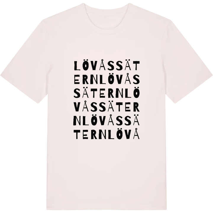 Lövåssätern ordlek t-shirt – t-shirt från PinShirt