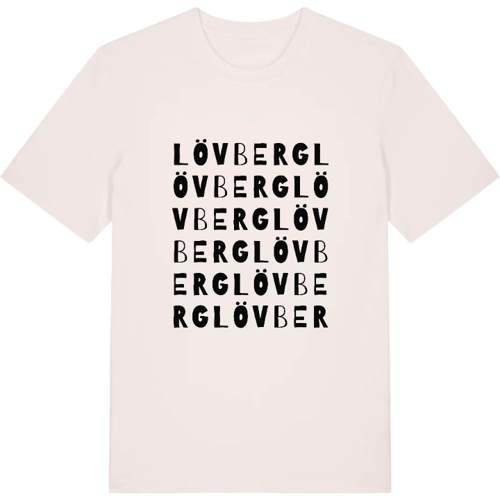 Lövberg ordlek t-shirt – t-shirt från PinShirt
