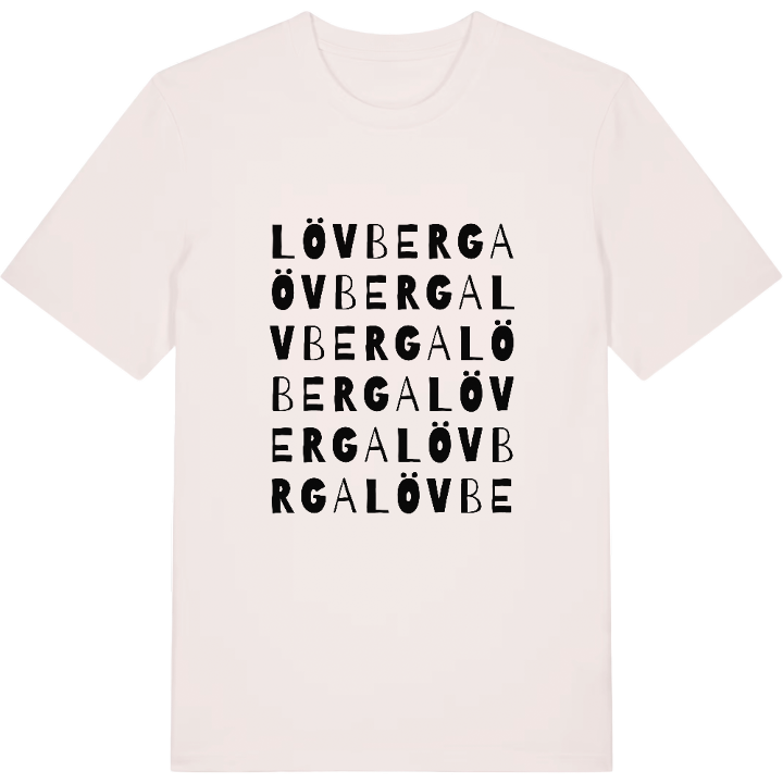 Lövberga ordlek t-shirt – t-shirt från PinShirt
