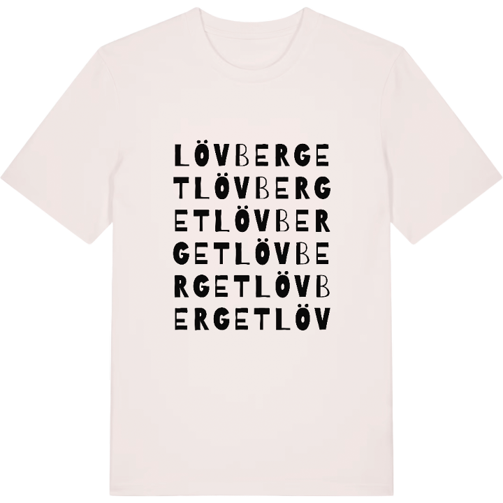 Lövberget ordlek t-shirt – t-shirt från PinShirt