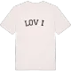 Lovčić böjd t-shirt