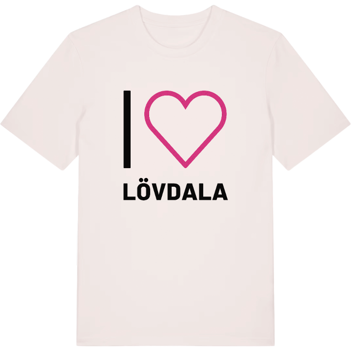 Jag älskar Lövdala t-shirt stort tryck – t-shirt från PinShirt
