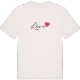 Löve hjärta t-shirt