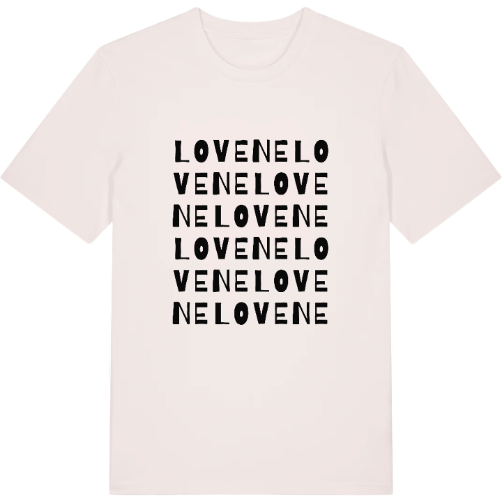 Lovene ordlek t-shirt – t-shirt från PinShirt