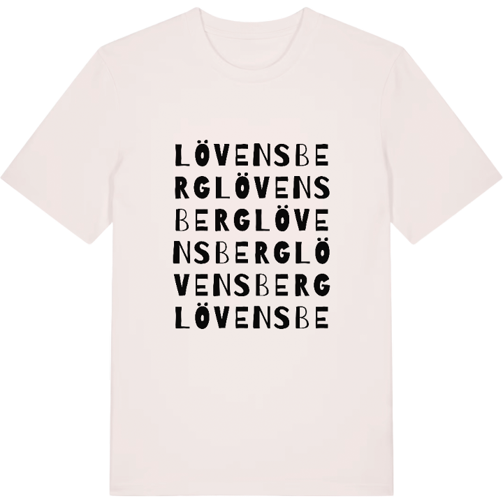 Lövensberg ordlek t-shirt – t-shirt från PinShirt