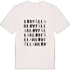Lövfällan ordlek t-shirt