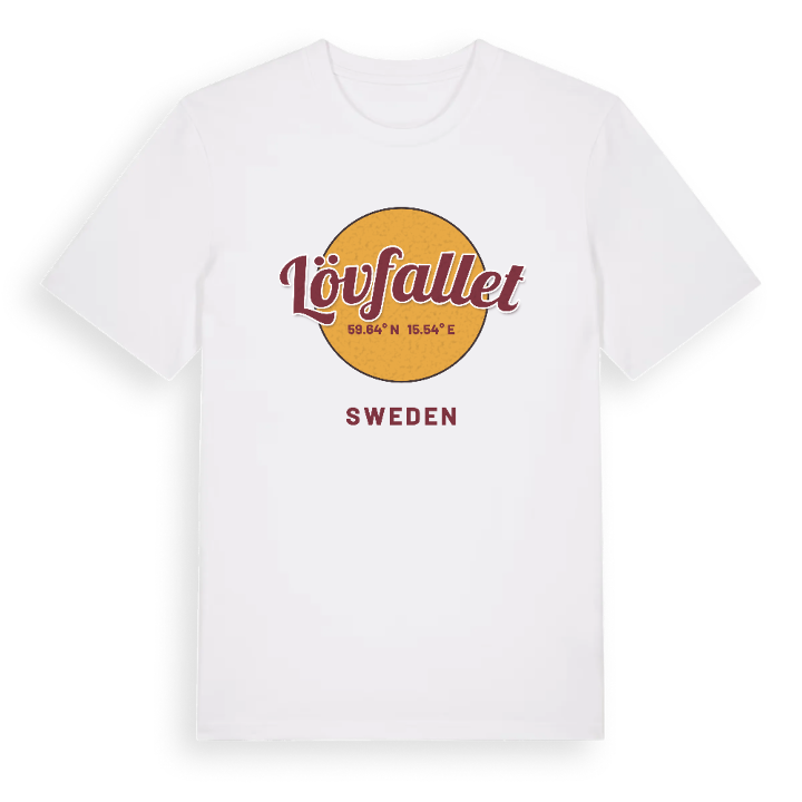Lövfallet cirkel t-shirt – t-shirt från PinShirt