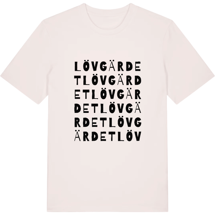 Lövgärdet ordlek t-shirt – t-shirt från PinShirt