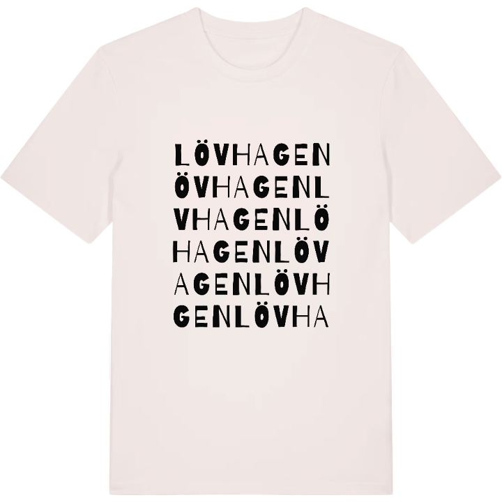 Lövhagen ordlek t-shirt – t-shirt från PinShirt