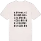 Lövholmen ordlek t-shirt