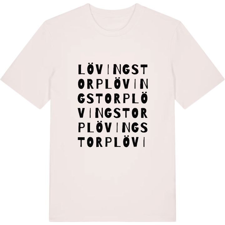 Lövingstorp ordlek t-shirt – t-shirt från PinShirt