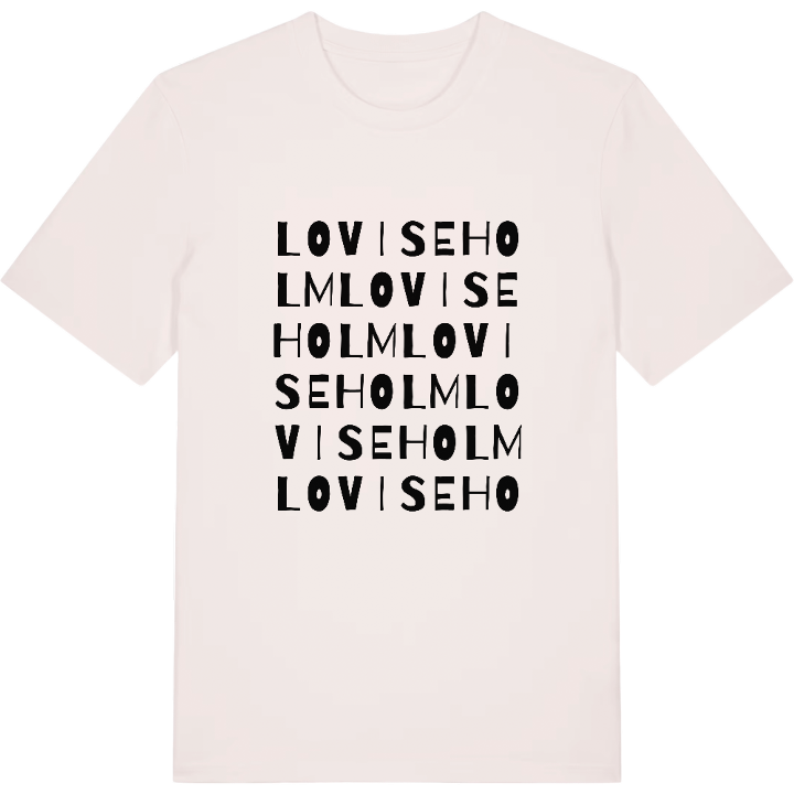 Loviseholm ordlek t-shirt – t-shirt från PinShirt