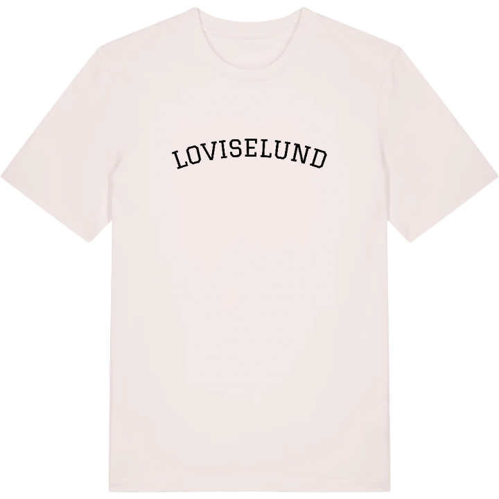 Loviselund böjd t-shirt – t-shirt från PinShirt