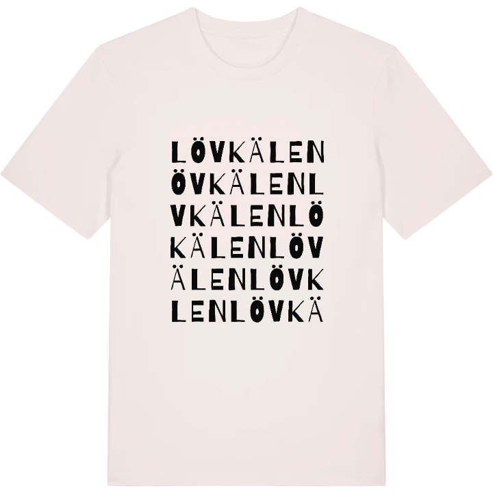 Lövkälen ordlek t-shirt – t-shirt från PinShirt