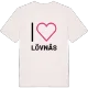 Jag älskar Lövnäs t-shirt stort tryck