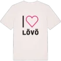 Jag älskar Lövö t-shirt stort tryck