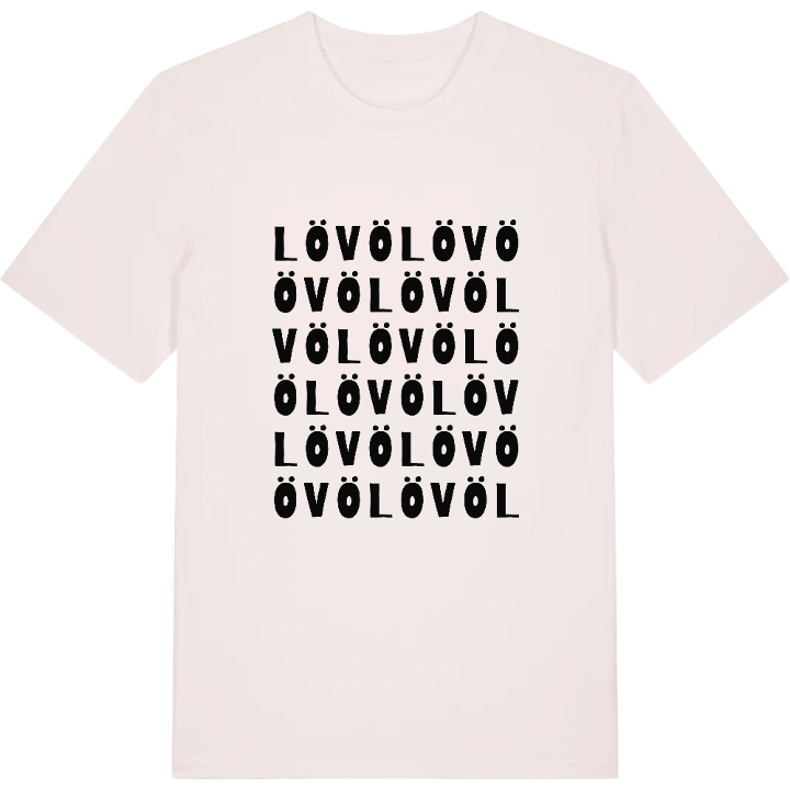 Lövö ordlek t-shirt – t-shirt från PinShirt