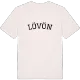 Lövön böjd t-shirt